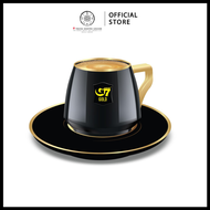 Ly sứ G7 Gold (ly và dĩa) - Trung Nguyên Legend