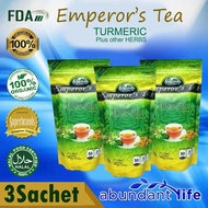 3 Pack Turmeric EMPEROR'S TEA Mix Powder Original Flavor 350g per pack 100%  Authentic  sold by Abundant Life