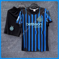 Quần Áo Bóng Đá Inter MIlan Màu Xanh Đen 2025 - Chất Vải Thun Mè Cao Cấp Nhận in tên số