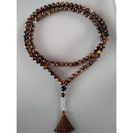 Tasbih Original Batu Tiger Eyes 33 Biji