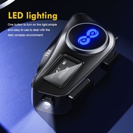 【COD】Y6X Helmet Bluetooth Headset Intercom for 4-Riders 1000M Intercom OLED Display Music Share FM R