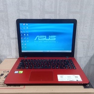 Laptop Asus X4422URR Core i5-8250U, Gen 8th, Ram 4/1Tb, ###Doublevga, Red, GARANSI