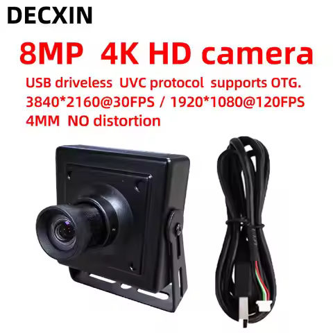 USB camera module 8MP 4K HD IMX317 face recognition video conference 3840*2160 30FPS/1920*1080 120FP