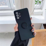 Liquid Silicone Ring Holder Phone Case For Huawei Mate 30e 30 20x 20 Lite Pro 4G 5G Protector Phone