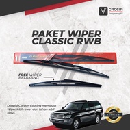 RWB CLASSIC WIPER PACKAGE Land Cruiser Cygnus FRONT REAR 3 PCS