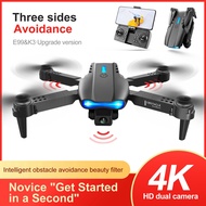 E99 K3 Pro Drone 4k Aerial Camera Three Sided Obstacle Avoidance Four Axis Aircraft Professional Folding Drone Remote Control Aircraft