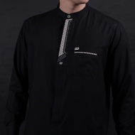 Qori Apparel Premium Signature Model Nu'man bin Malik NAN-2 Shirt Men's Long Sleeve Cuffedkoko
