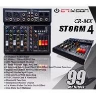 Crimson 4 channel mixer 4 channel mixer with 2 aux