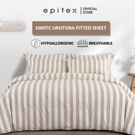 Epinova Urutora Series 1000TC Stonewashed Yarn-Dyed Bedsheet Without Quilt Cover| Bedsheet Set | Bed