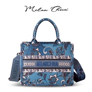 Milan Chiva รุ่น Handbags Shoulder Bags กระเป๋าถือ กระเป๋า สะพายไหล่ ผู้หญิง พิมพ์ลายหรู (MC-336)
