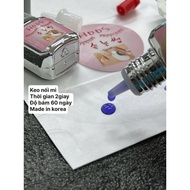 Hoos eyelash extension glue is not spicy