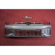 VW Volkswagen Golf Mk8 GTI Clubsport Front Bumper PP Material Fit For Mk8 R-Line / GTI / R Complete 