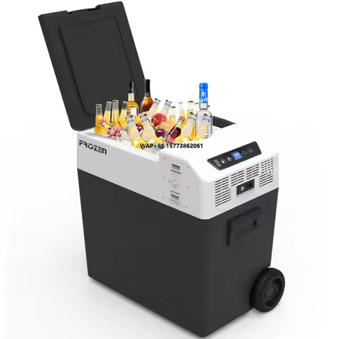 50L Small Dc Refrigerator 12v 24v Cooler Compressor Portable Mini Cooler Box Freezer Camping Car Fri