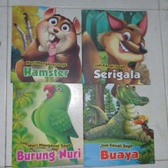 Buku Comel Mari Mengenal Saya Buku Haiwan Comel