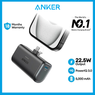 Anker Powerbank Fast Charging Powercore 5000mah 22.5W Power Bank Portable Charger USB C Anker Charger (A1653)