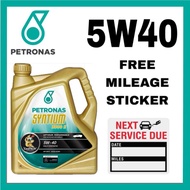 B1636159 Petronas Syntium 3000 E 5W40 SN/CF FullySynthetic Engine Oil (4L) For Proton Perodua Toyota