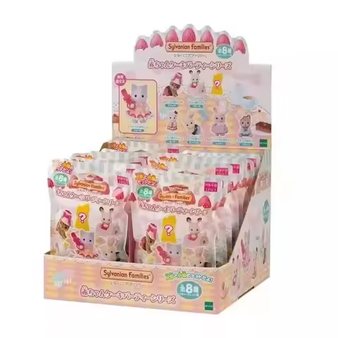 Original 2025 New Sylvanian Families Night Series Blind Box Forest Family Mystery Box Sylvanian Fami