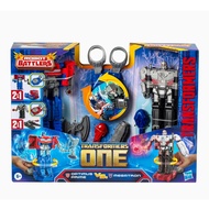 Hasbro Transformers One Robot Battlers Action Figure 2-Pack, 4.5-Inch Optimus Prime (Orien Pax), 4.5