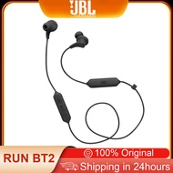 JBL Run BT2 Wireless Bluetooth Sports Earphones IPX5 Waterproof Running Headset Magnetic Earbuds with Mic for iPhone Android