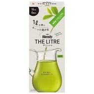 (訂購) 日本 AGF Blendy THE LITRE 即沖 綠茶粉棒 一盒6條 (3 盒裝)