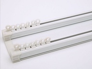 Kumho rail plastic track-rail curtain Rails curtain rod overhead mounted Rails Siamese twin-track