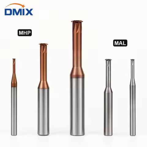 DMIX HRC65 single tooth thread cutting head aluminum processing steel processing tungsten steel allo
