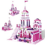 LEYI Girls Castle Building Blocks Toys for Girls 361 Pieces Princess Castle Construction Toys Set Bu