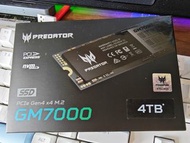 Predator GM7000 PCIe Gen4 x4 M.2 4TB SSD