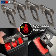 1/2Pcs Audi New Car Mini Safety Belt Buckle Clip Muffler Alarm Silencer for Audi A3 8l A1 Q5 TT mk2 