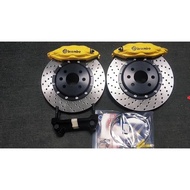 Brembo F40 4 Pot Myvi Axia Bezza Alza Vios Yaris Front Brake Caliper Kit