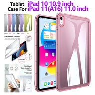 For iPad 10 10.9 inch A2757 ipad 11(A16) 11.0'' A3354 2025 Fashion Highquality TPU colorful transpar