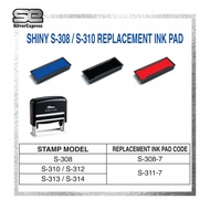REPLACEMENT INK PAD S-308 / S-310 / S-312 / S-313 / S-314 / REPLACEMENT INK PAD / REFILL INK PAD