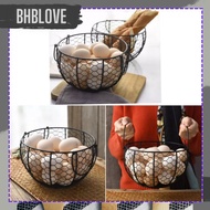 Wrought Iron Hollow Kitchen Egg Basket/Bakul Telur Besi