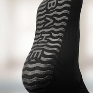 Bahe Womens Studio Grippy Crew Socks(Anthracite)- Sports Direct One Size