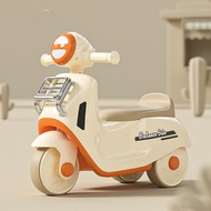 【CHOOL】รถมอเตอร์ไซค์เด็ก รถไฟฟ้าเด็กเล่น จักรยาน3ล้อ จักรยานทรงตัวเด็ก มีเพลง มีแสงไฟ