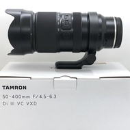 Tamron 50-400mm F4.5-6.3 VC For Nikon Z 行保至2030年 全新一樣 包裝單據保修卡全齊 真真正正手快有 歡迎trade in