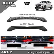 Vemart perodua aruz car tail gate trim garnish accessories