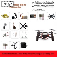 BEEYE DM002 Drone Aerial Model, Aircraft Accessories Multistyles Drone Quadcopter Assembly Toy,  Min
