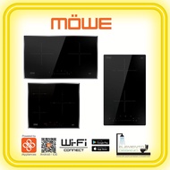 Mowe MÖWE SMART Wi-Fi Induction Hob (59cm 3-Zone / 70cm – 2 Zone / 30cm – 2 Zone)