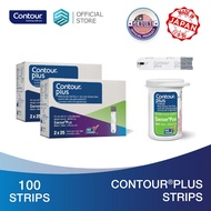 Contour Plus Blood Glucose Test Strip Twin Pack (50's+50's)