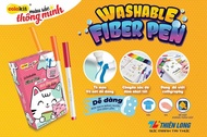 [HCM]Bút Lông 36 Màu Colokit Fiber Pen Washable SWM-C006  (Dễ dàng rửa được) - Hộp 36 cây 36 màu khá