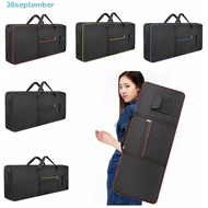 SEPTEMBER Keyboard Bag, 61/76/88 Key Waterproof Instrument Keyboard Case, Durable Anti Shock Cotton 