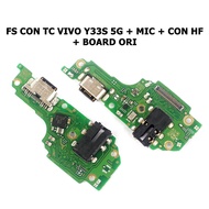 FLESIBLE FS CONNECTOR TC VI Y33S 5G ORIGINAL + IC + MICROPHONE + CONNECTOR HEADSET HANDFREE HF + BOA