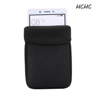 ELLSWORTH Neoprene Phone Bag, Neoprene Pouch Phone Protective Pouch, Black Case Dustproof Soft Phone