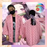 เสื้อดาบพิฆาตอสูร Demon Slayer Kimetsu No Yaiba Cosplay เสื้อดาบพิฆาตอสูรเด็ก เสื้อคลุมดาบพิฆาตอสูร ดาบพิฆาตอสูร