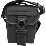 MONCLER/ Moncler H209A6B00002 M2424 Spread 斜背肩背包 帆布 黑色 男女通用 [二手]