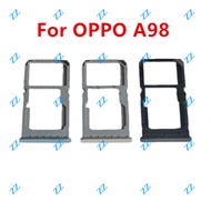 For OPPO A98 Sim Card Tray Slot Holder Card Holder Reader SD Slot Adapter Replacement Parts