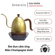 Dedicated induction Kettle for pouring coffee Kettle 600ml - Champagne Gold (Genuine Brewista)