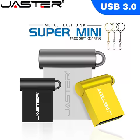 Super Mini USB 3.0 Pendrive Metal 16GB 32GB USB Flash Drive 64G Pen Drive U Disk Flash Memory Stick 
