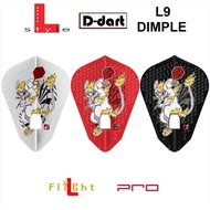 L STYLE DARTS FLIGHT - (L9 DIMPLE) Kasuya Susumu ver.1 PRO dimple L9d Mix FLIGHT L PRO DART FLIGHT (